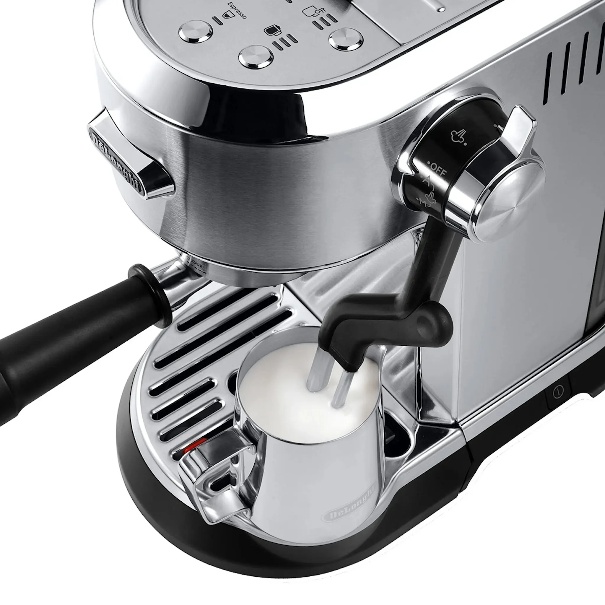 De'Longhi Decica Maestro Plus Espressomaskin EC950.M Stål