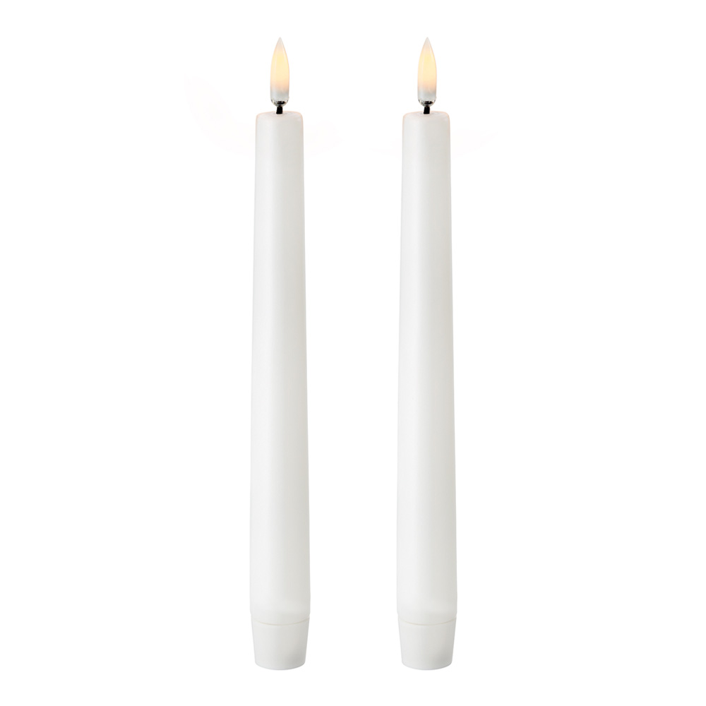 Uyuni Lighting - Uyuni LED Kruunukynttilä 2,3x20,5 cm 2 kpl Valkoinen