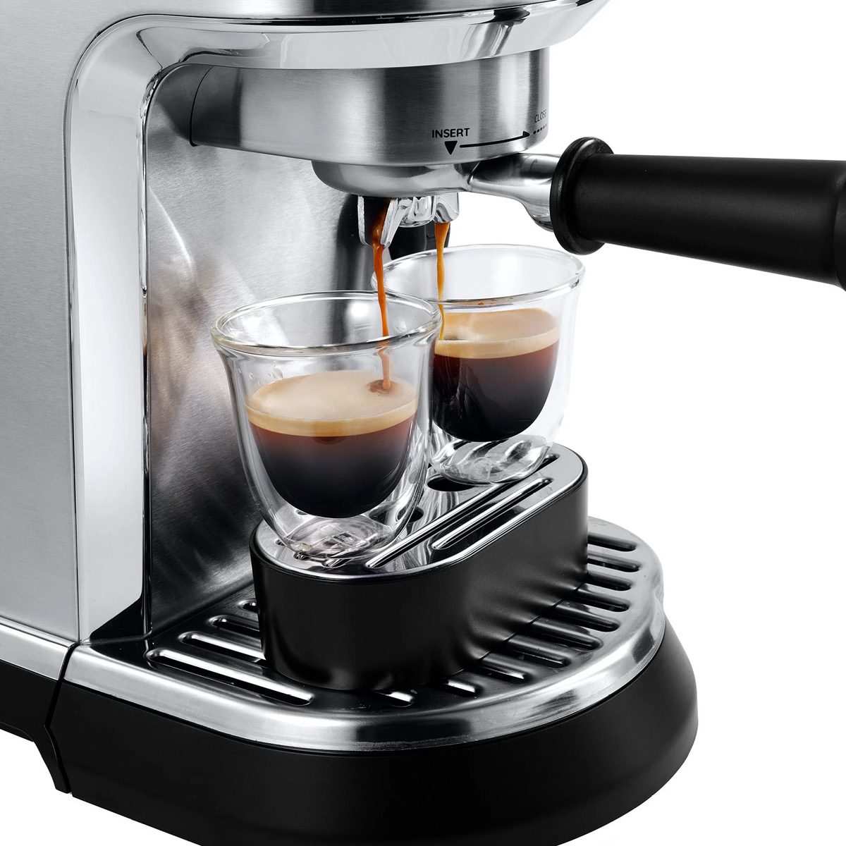 De'Longhi Decica Maestro Plus Espressomaskin EC950.M Stål