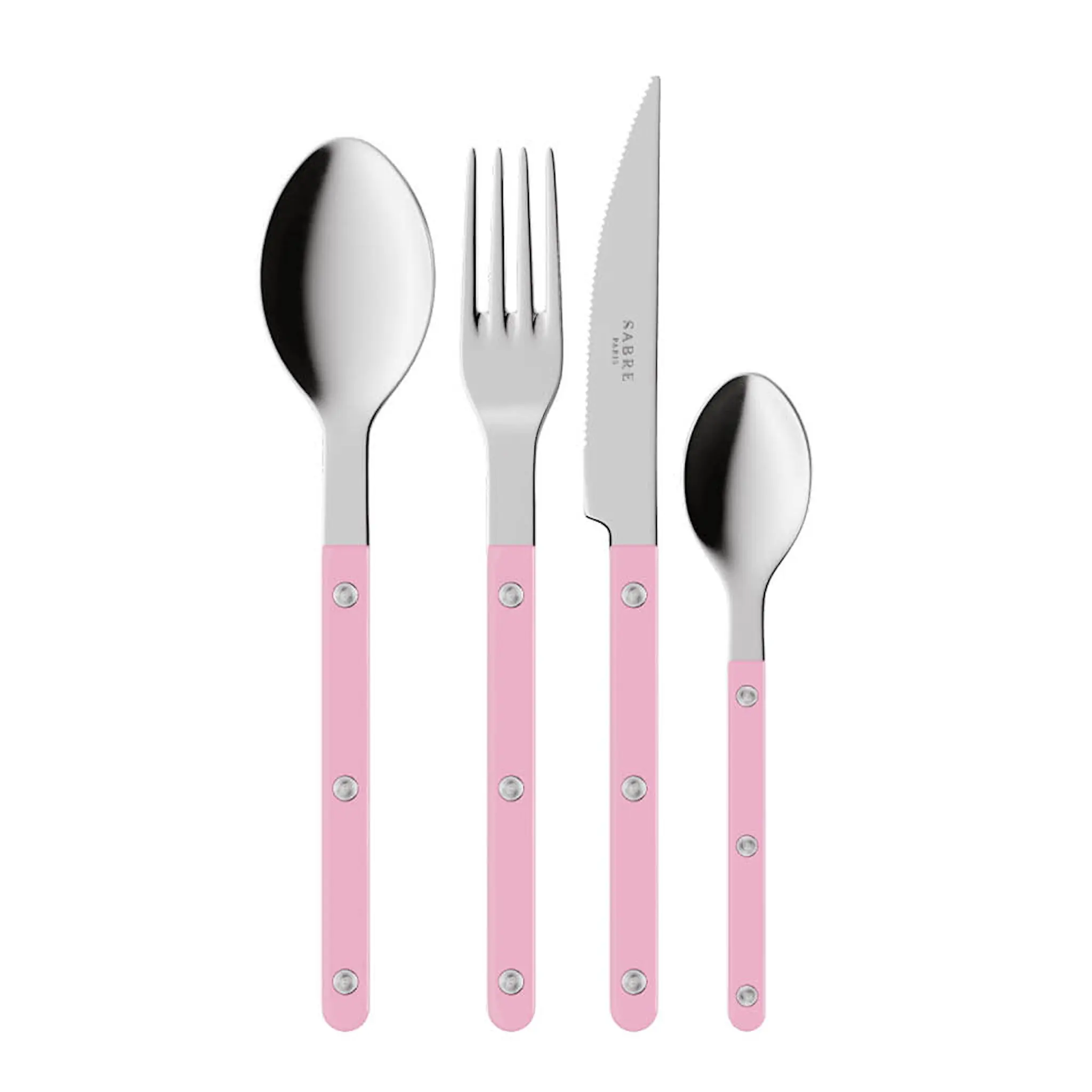 Sabre Bistrot ruokailuvälinesarja 4 kpl Pink