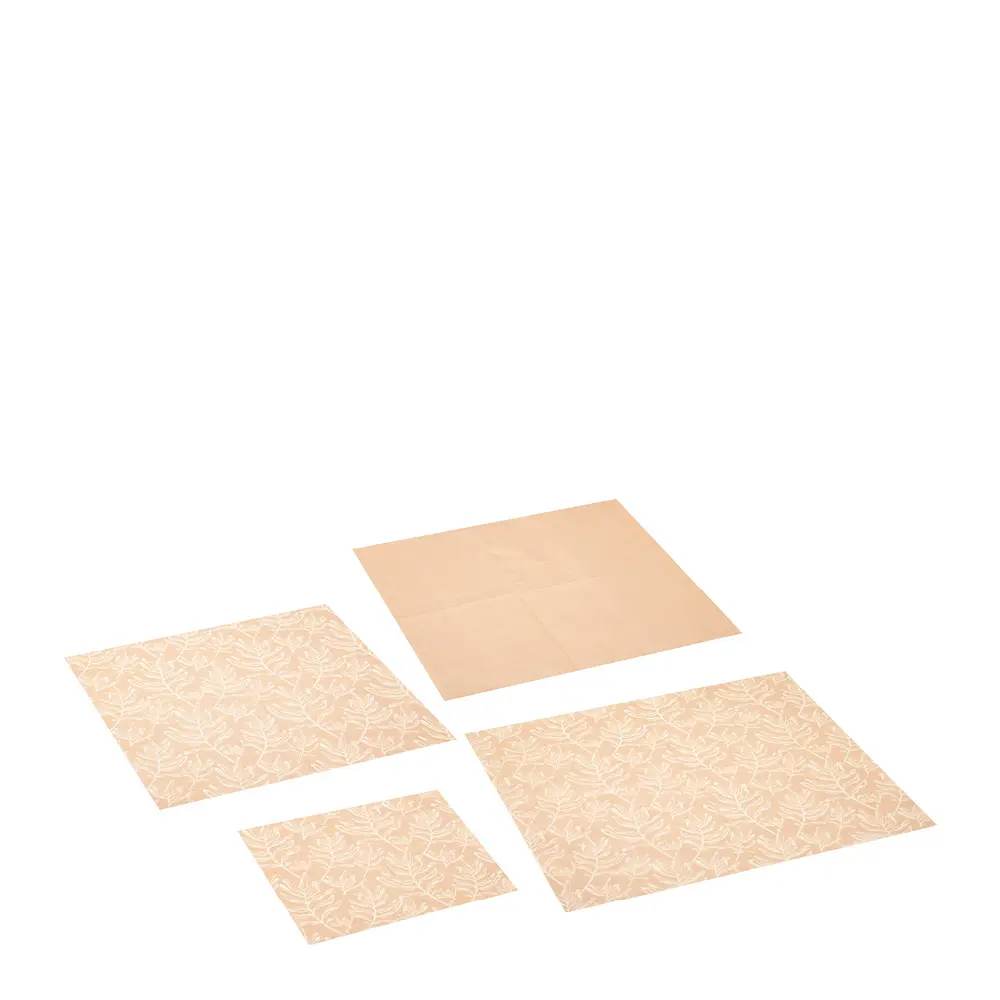 Kitchen Things Mehiläisvahaliina  4 kpl Vaaleanpunainen