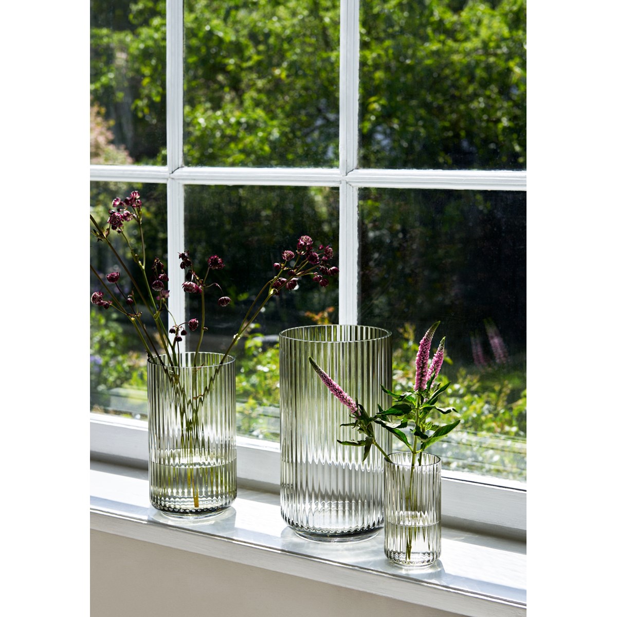 Lyngby Porcelæn Lyngby Maljakko 31 cm Harmaa