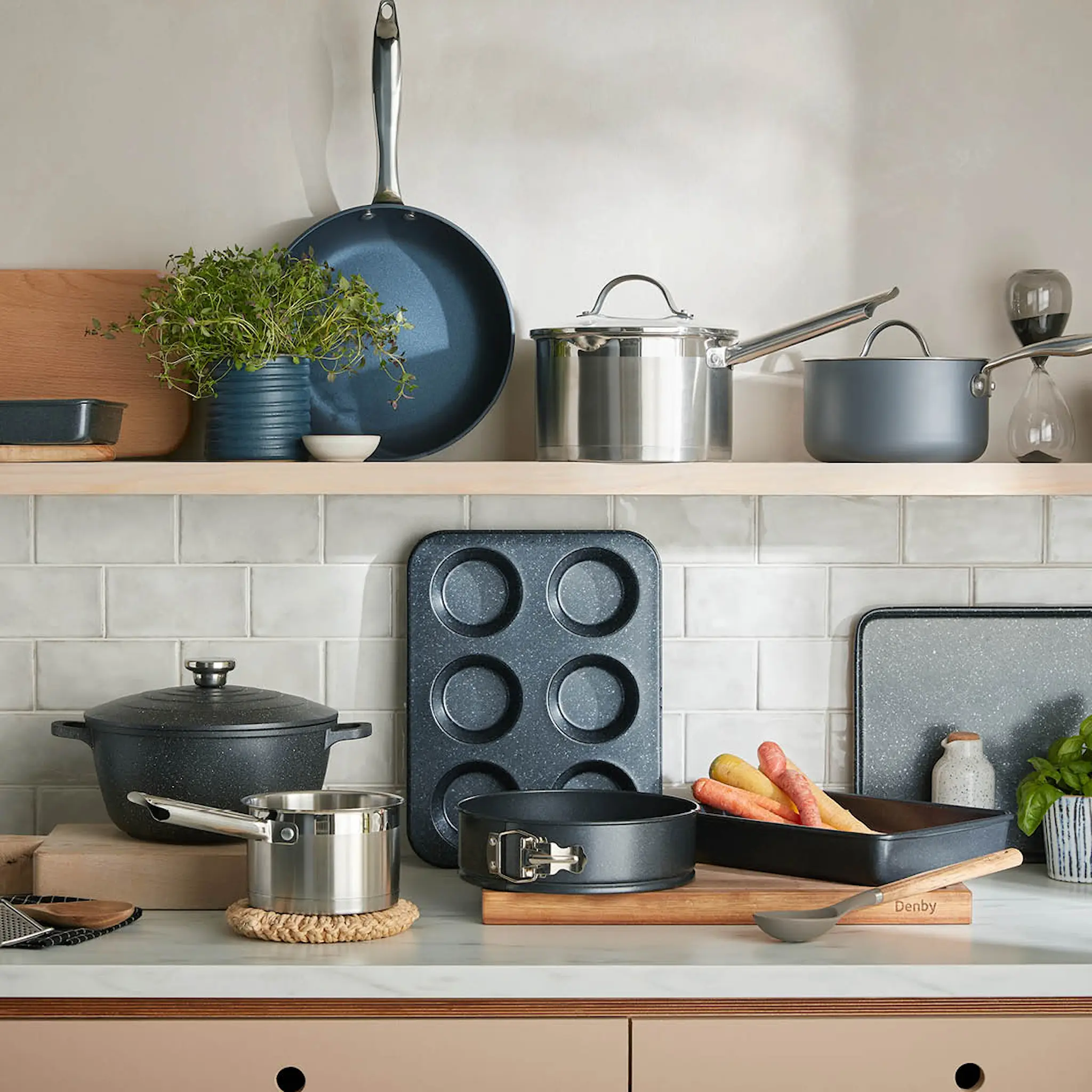 Denby Quantanium Finish springform 23 cm Ø23,5x7 cm