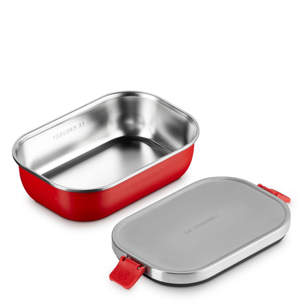 Le Creuset On The Go matlåda 0,9 L cerise