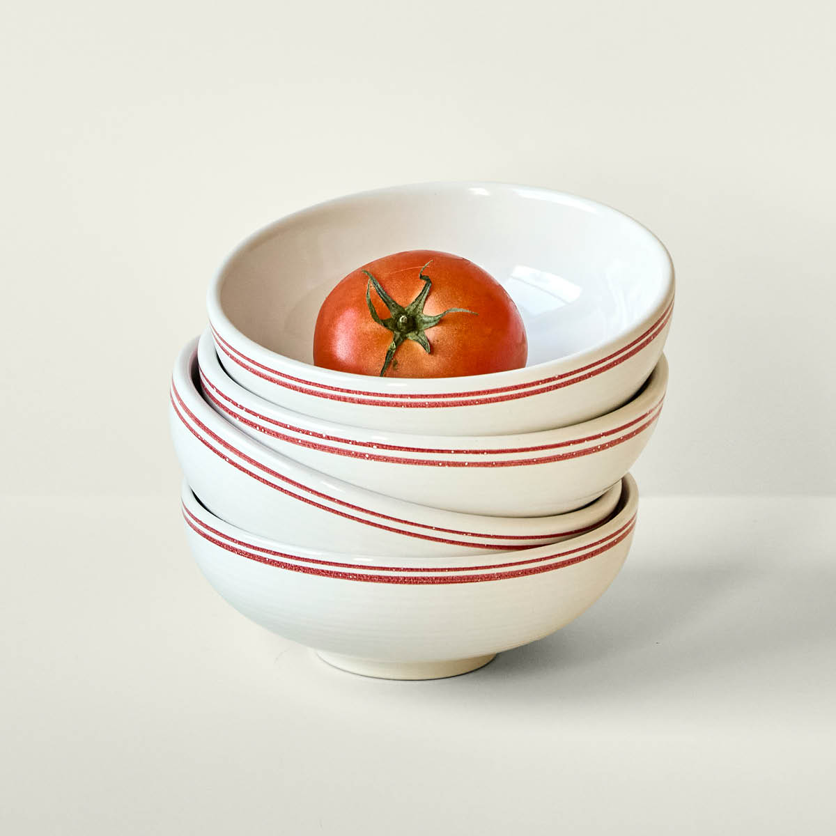 Nicolas Vahé Bistro Kulho 15,5 cm 2 kpl Punainen/Valkoinen