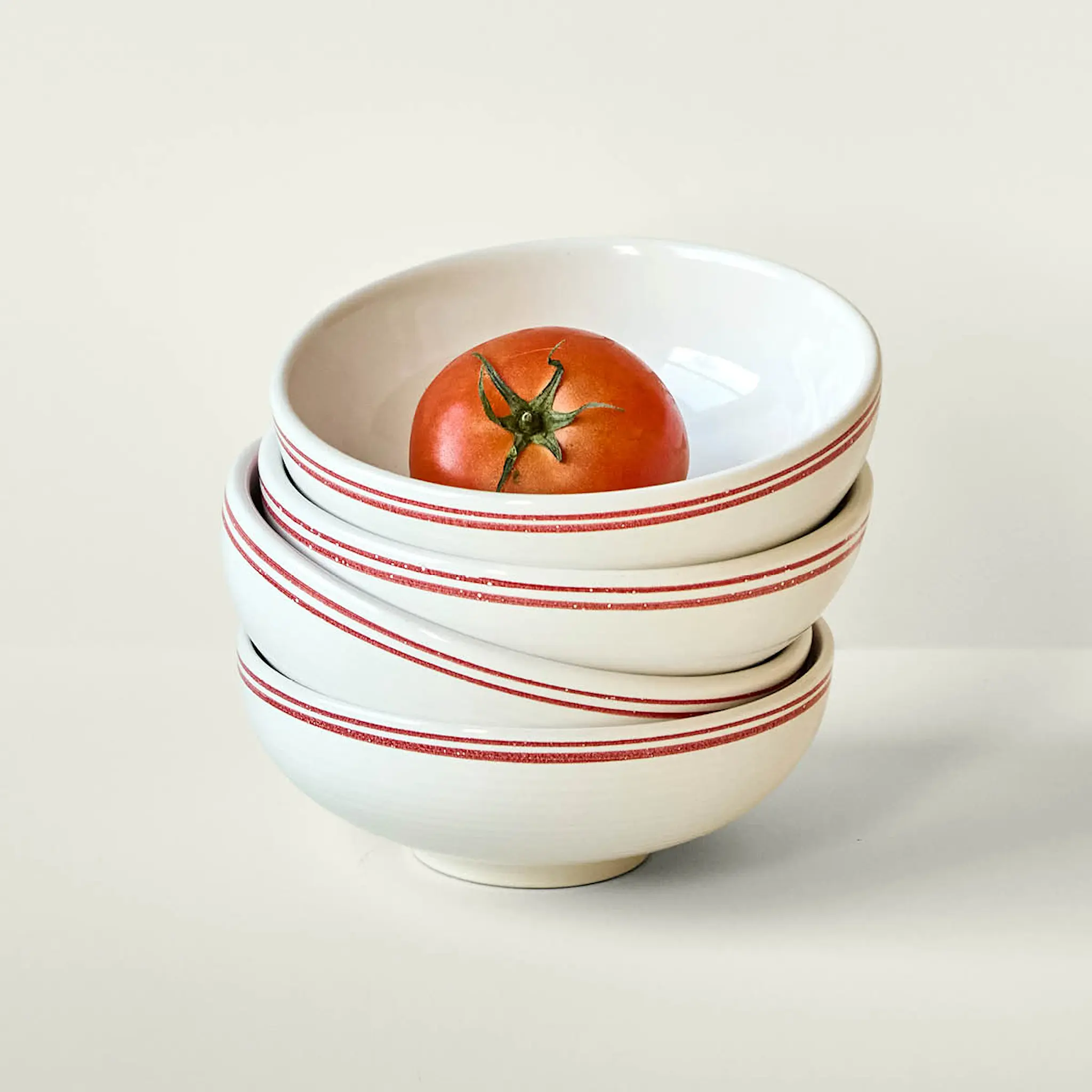 Nicolas Vahé Bistro Kulho 15,5 cm 2 kpl Punainen/Valkoinen