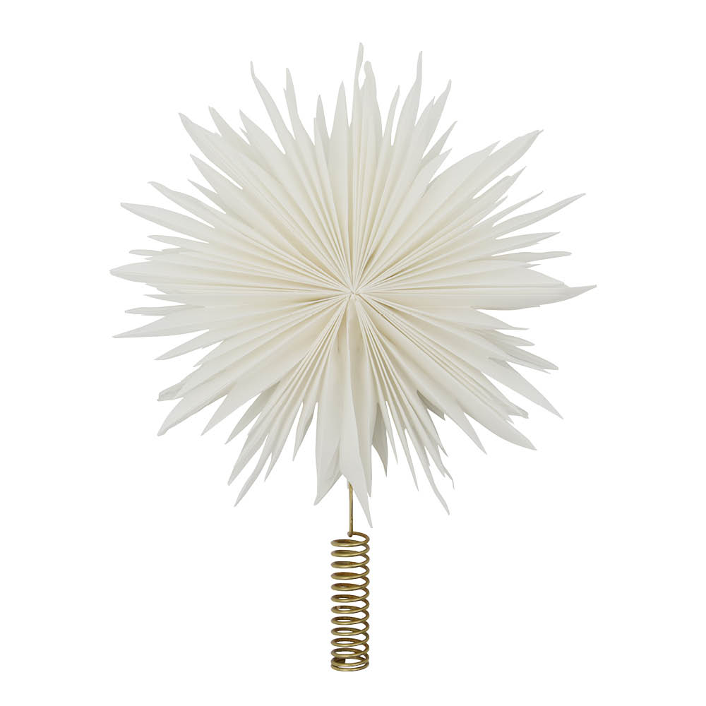 House Doctor Gant juletrestjerne LED 38 cm hvit messing