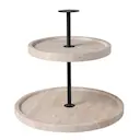 Manufacture Travertine våningsfat 22,5 cm beige