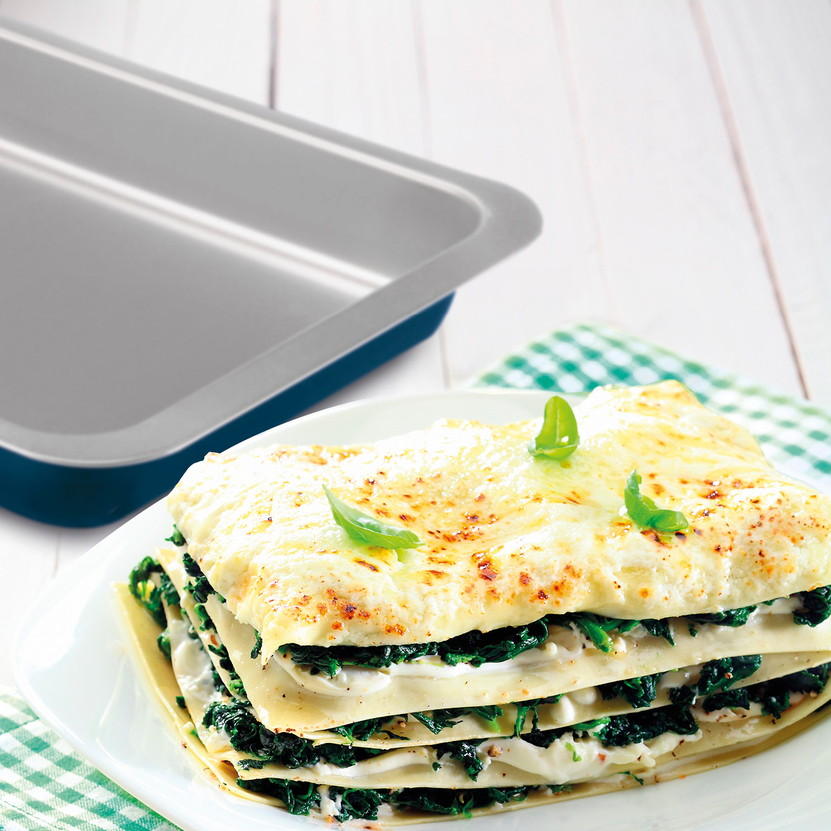 Guardini Xbake Ungsform Rektangulär 32 cm Blå