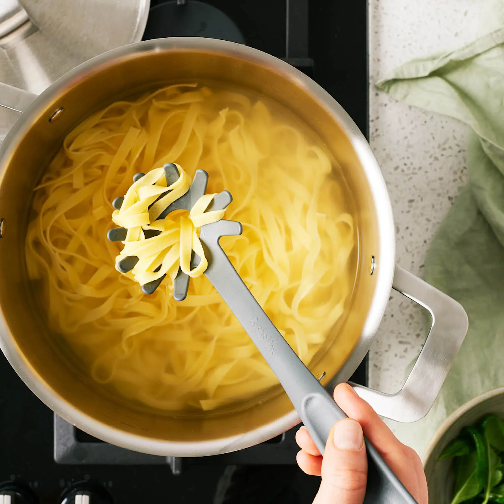 Gastromax BIO pastaslev 28,5 cm grå