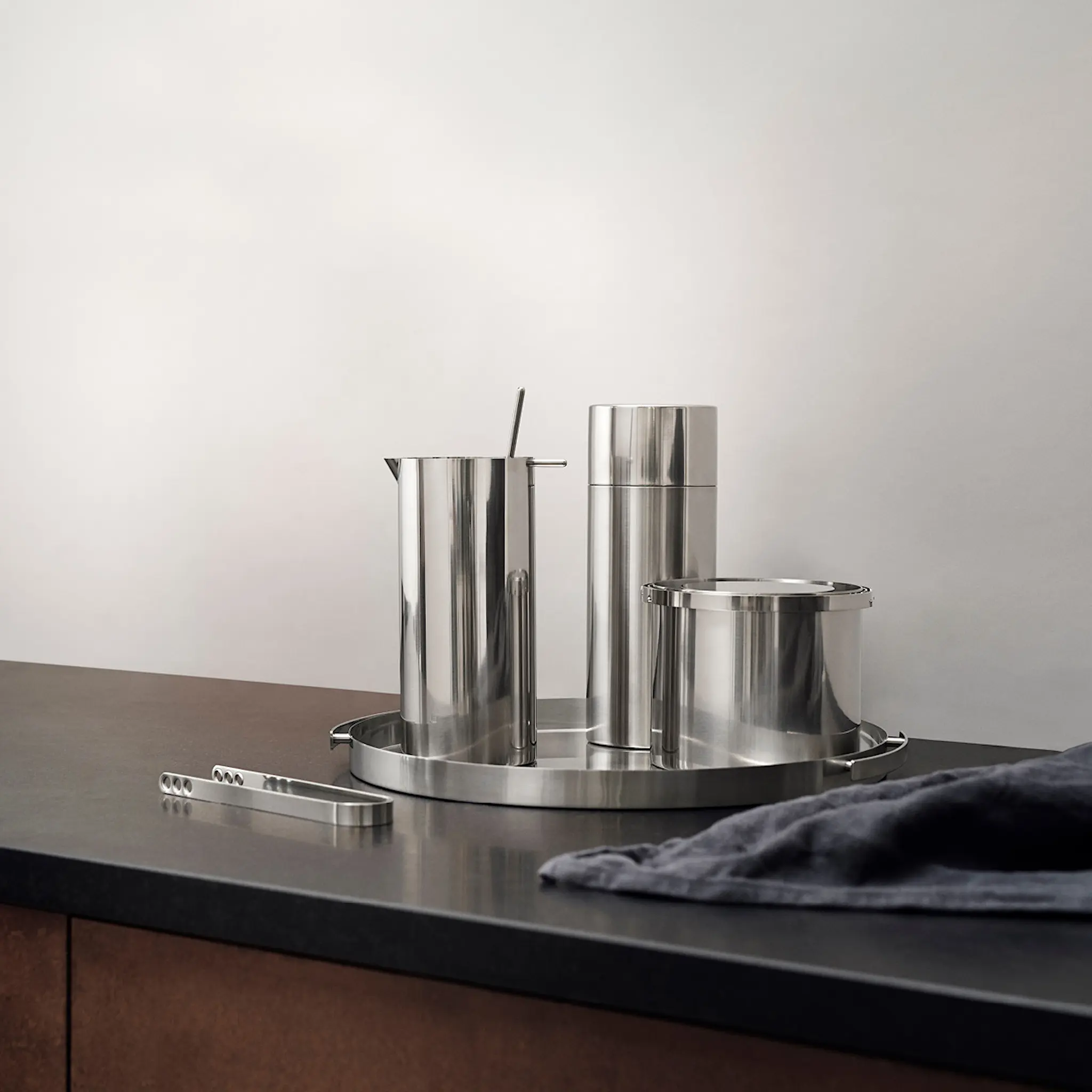Stelton Arne Jacobsen istång stål