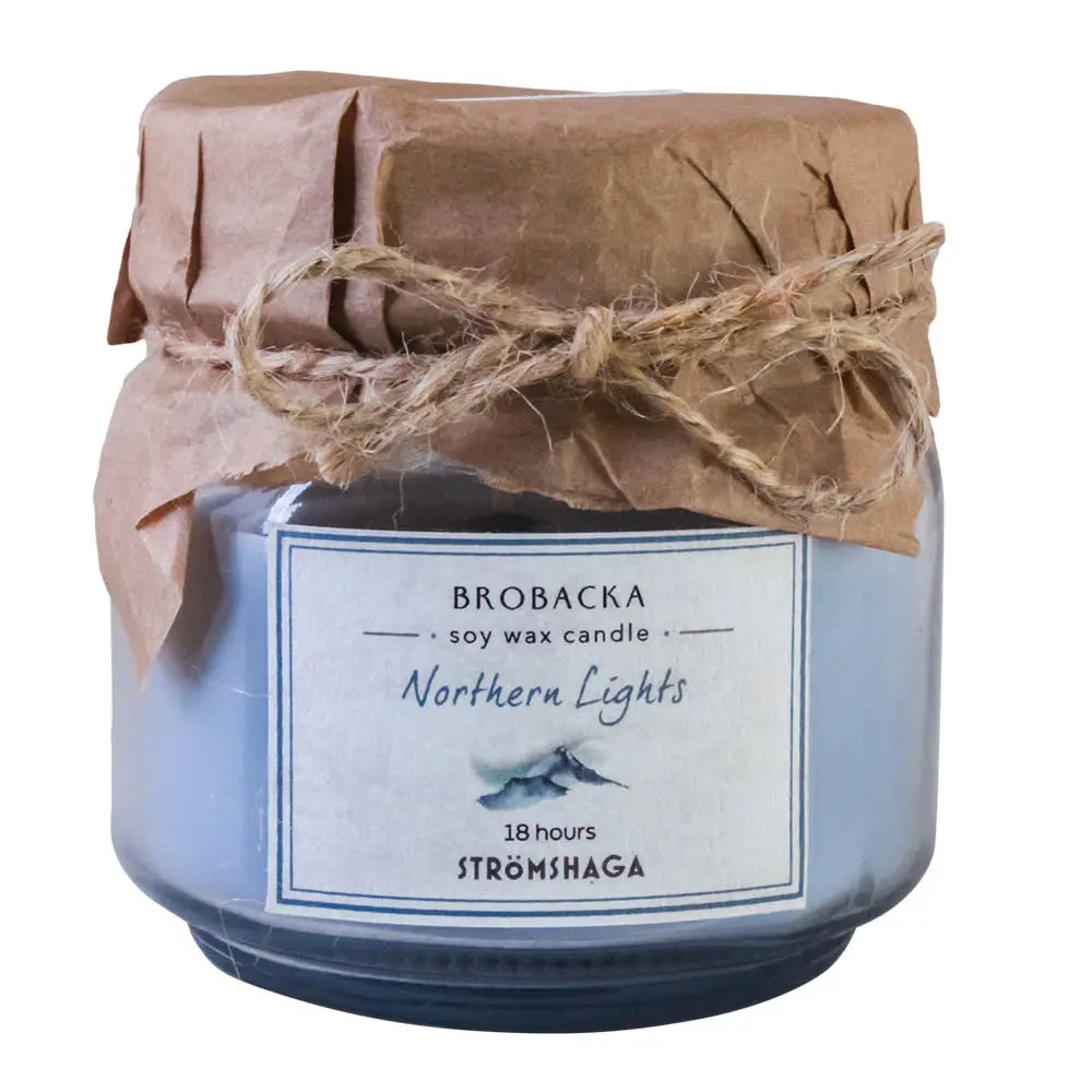 Brobacka Tuoksukynttilä 8 cm Northern Lights