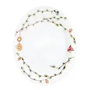 Hammershøi Christmas Fat Oval 28,5x22,5 Vit