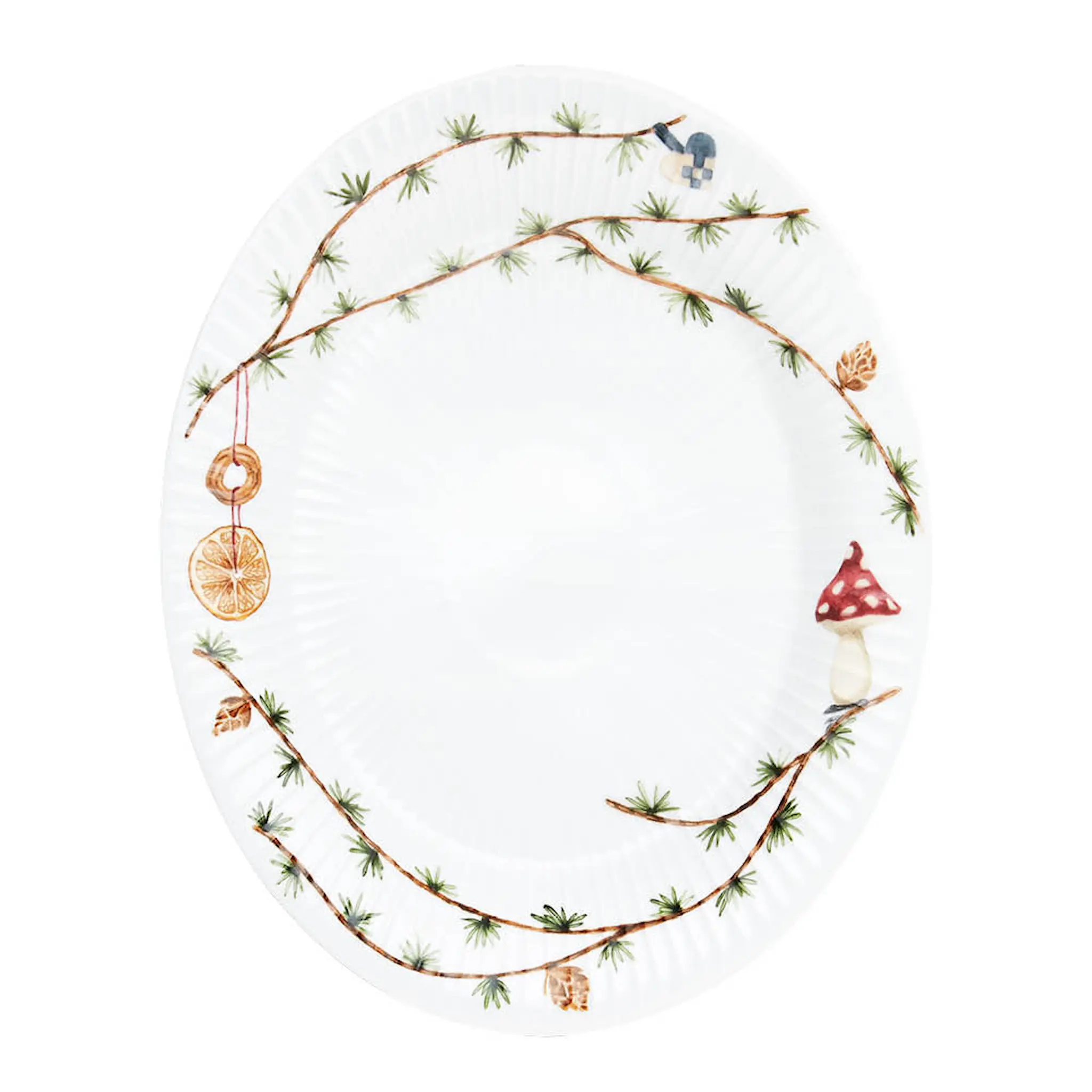 Kähler Hammershøi Christmas Tarjoiluastia 28,5x22,5 cm