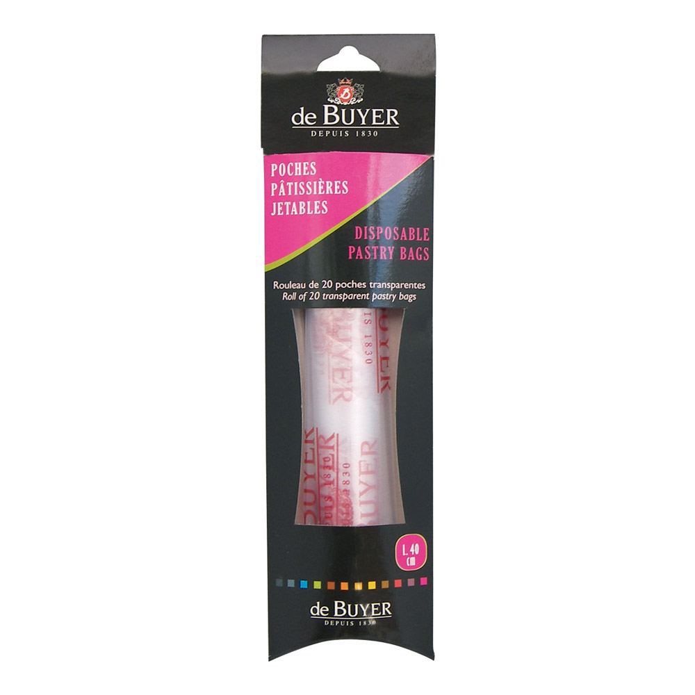 de Buyer Sprøytepose/engangspose i plast 23 cm