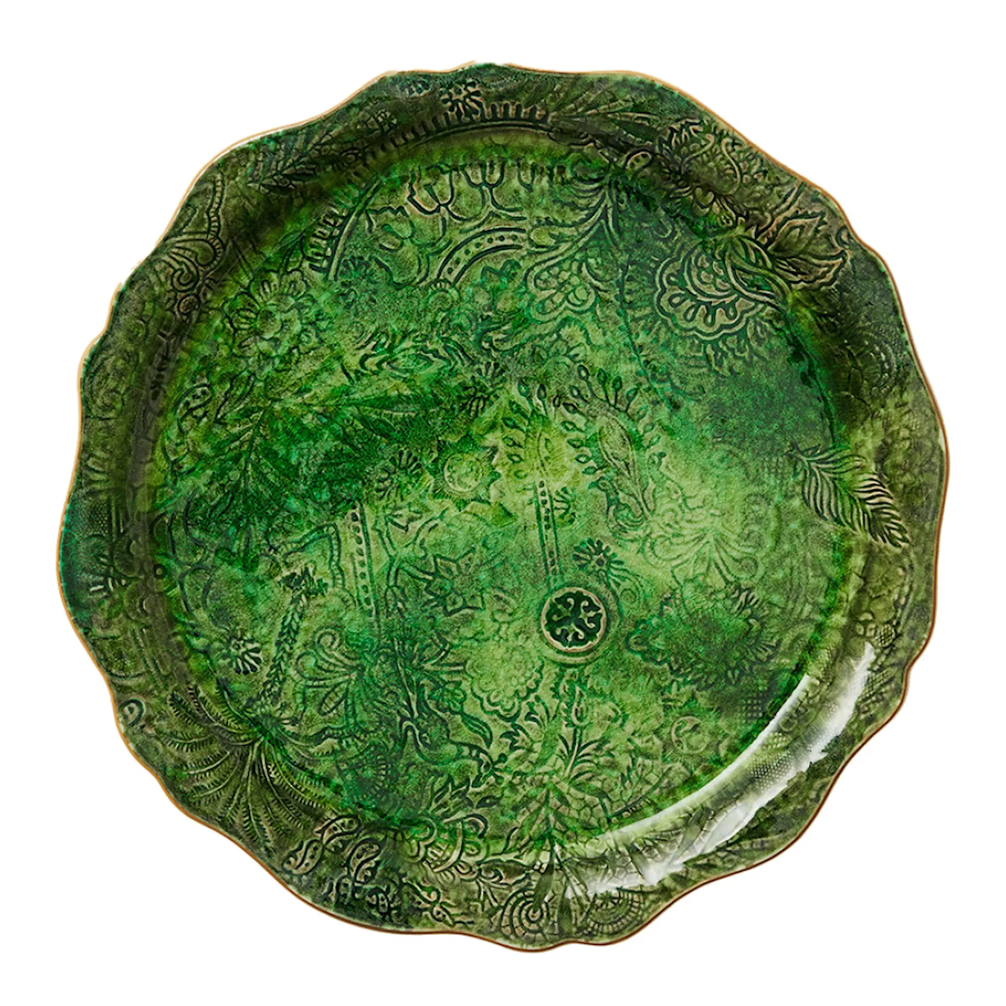 Sthål Arabesque Serveringsfat 34 cm Seaweed