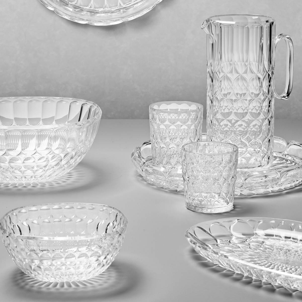 Guzzini Vanity serveringsfat ovalt 45 cm bioplast