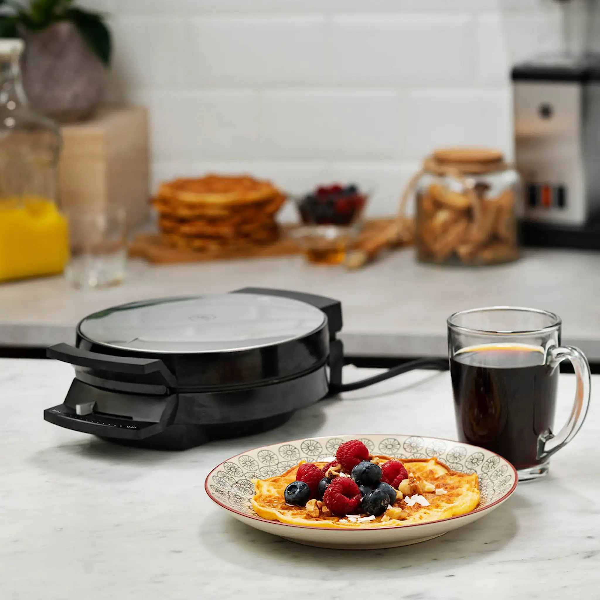 OBH Nordica Prestige Vohvelirauta Deluxe Single