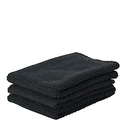 Tiskirätti 3 kpl Black