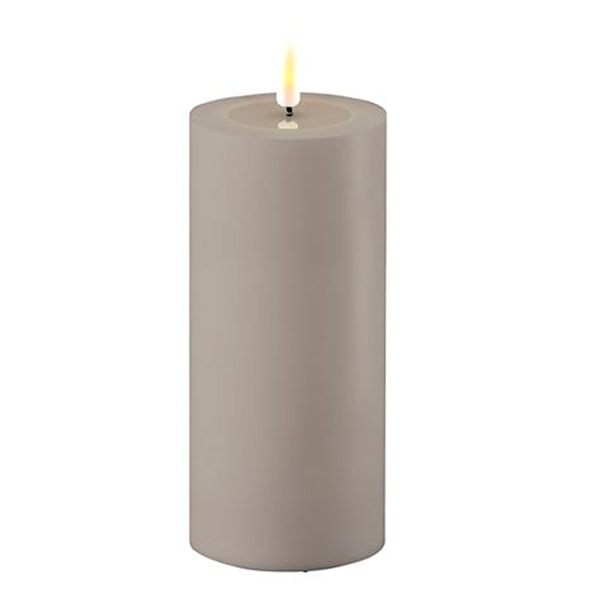 Real Flame Led Utomhusljus 7,5x15 cm Grå