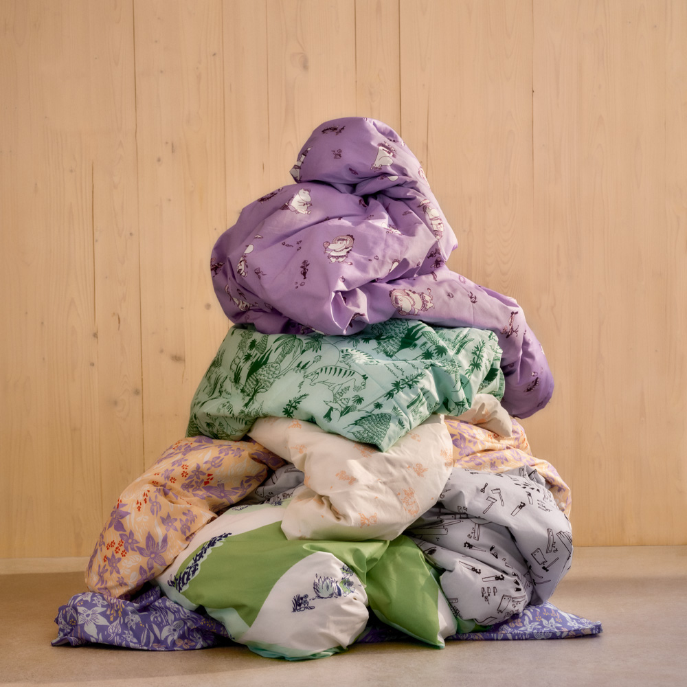 Moomin Arabia Mummi sengetøy 150x210 cm Snorkfrøken