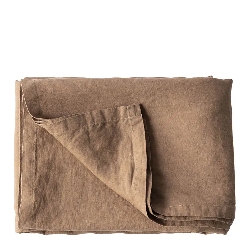 Pöytäliina pellava 145x330 cm Hazelnut