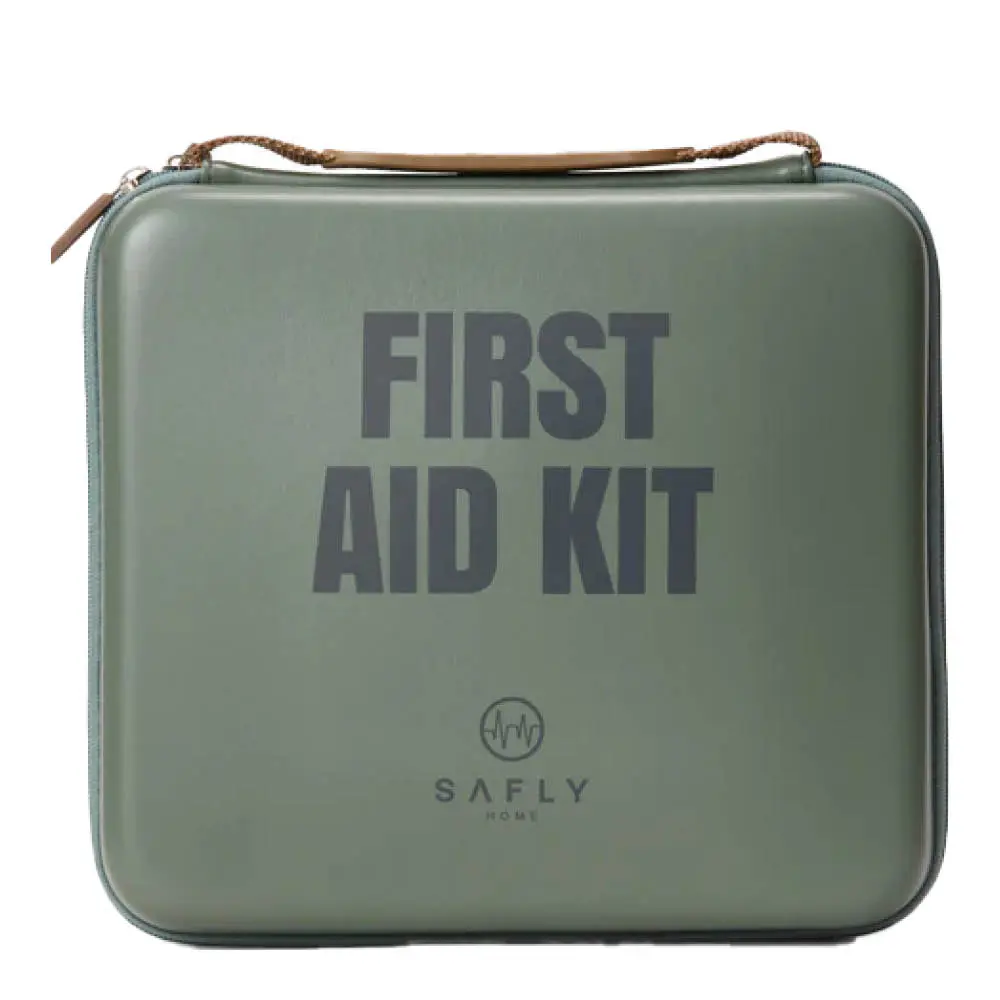 Ensiapulaatikko 30x28x8,5 cm Sammaleenvihreä