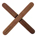 Magnetiskt grytunderlägg 19 cm valnöt