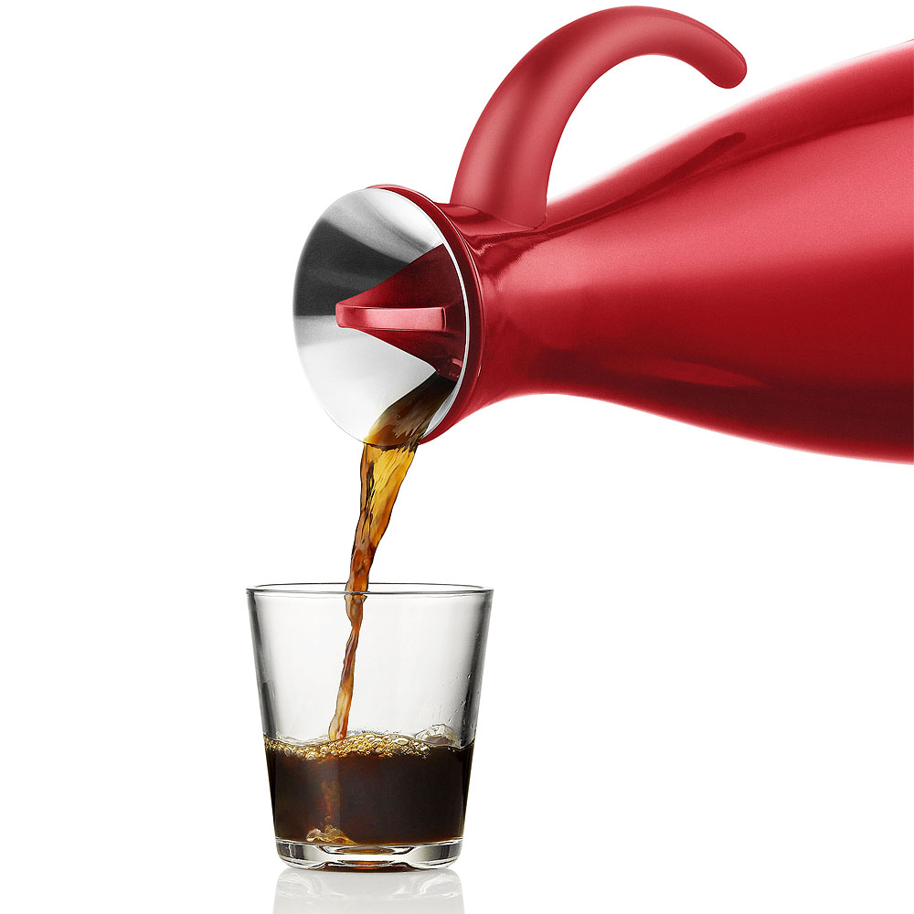 Eva Solo Termoskanna 1 L Röd