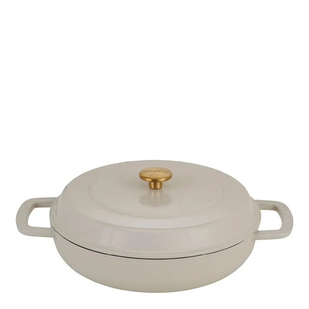 Braiser Valurautapata 28 cm 5 L Sand