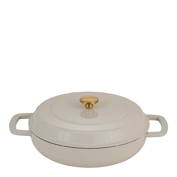 Braiser gjutjärnsgryta 28 cm 5 L sand