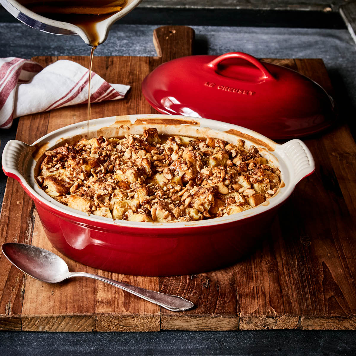 Le Creuset Heritage ovalt fat 36 cm cerise