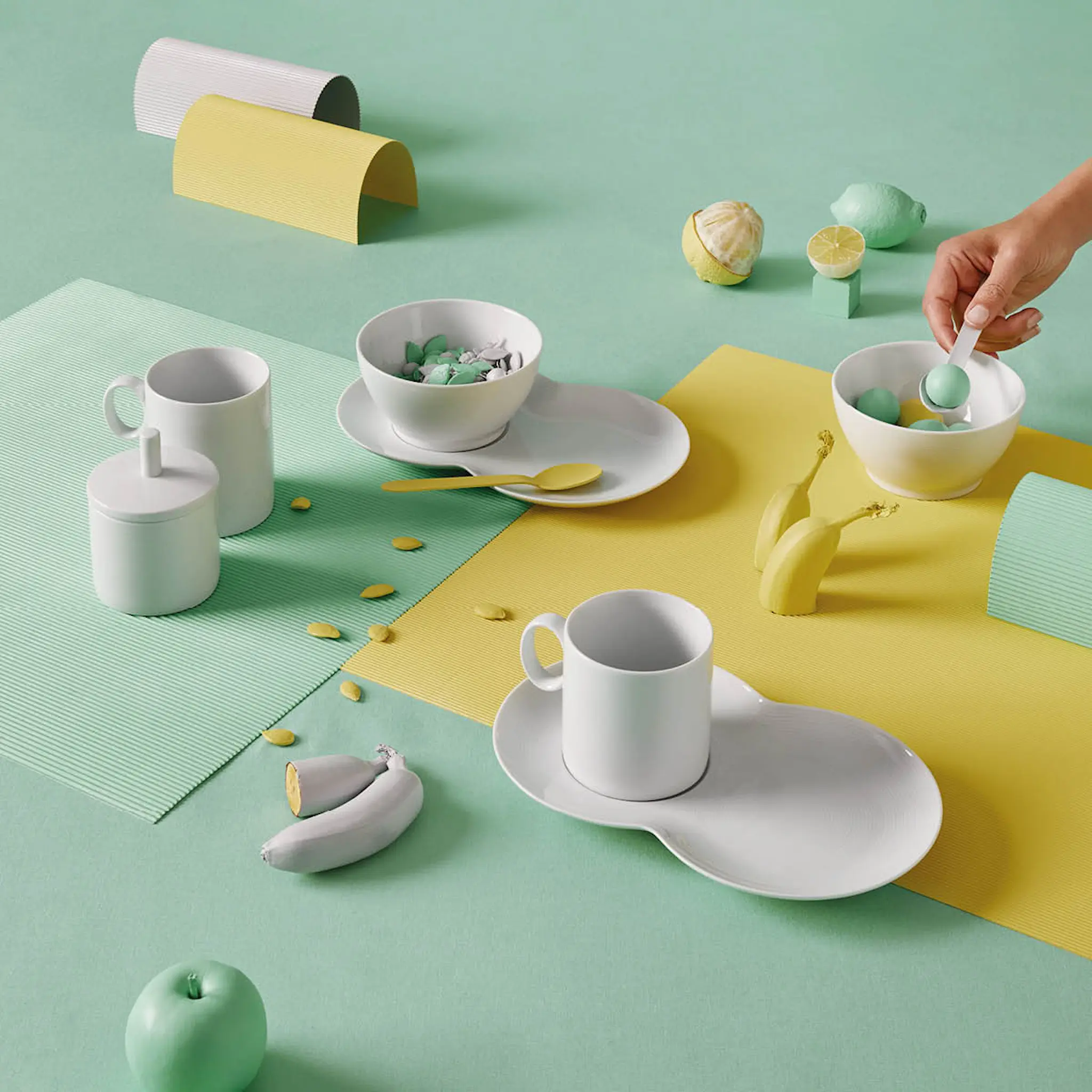 Thomas Loft frukostskål 53 cl 13 cm vit