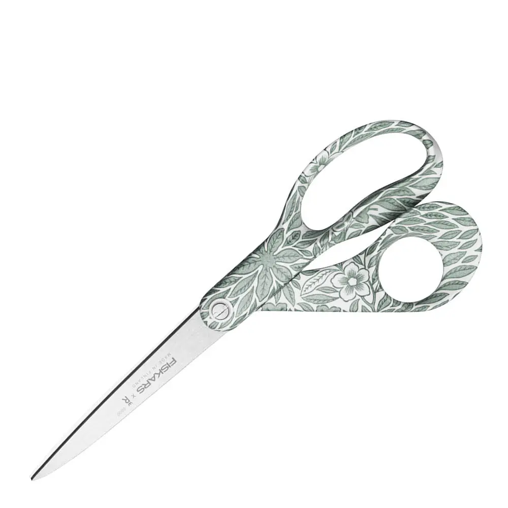 Fiskars x Rörstrand Ostindia Floris saks 21 cm grønn