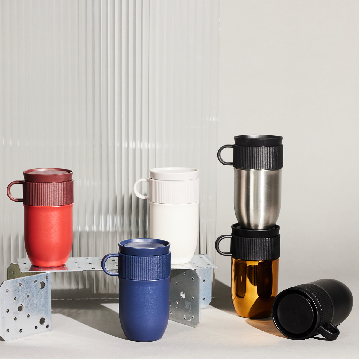 Sagaform Ted termosmugg 28 cl guld