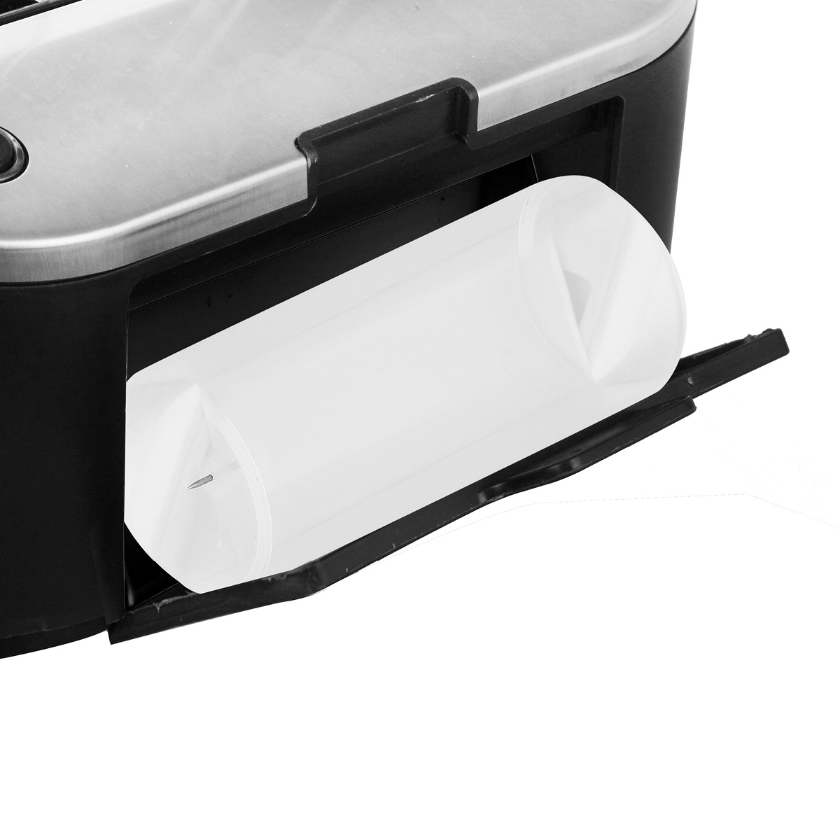 EMERIO Puhuva Munankeitin 6 kananmunaa Musta