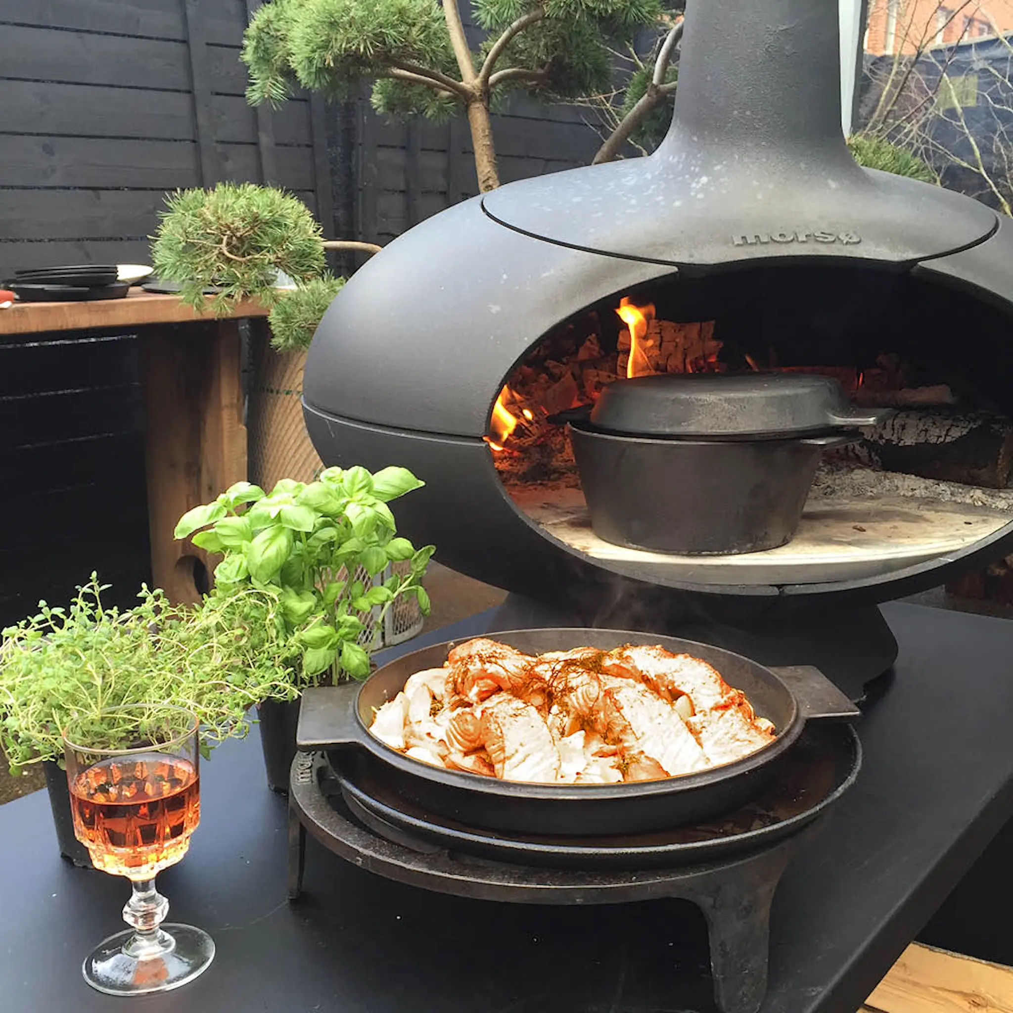 Morsö Forno Grilli / Pizzauuni Valurauta