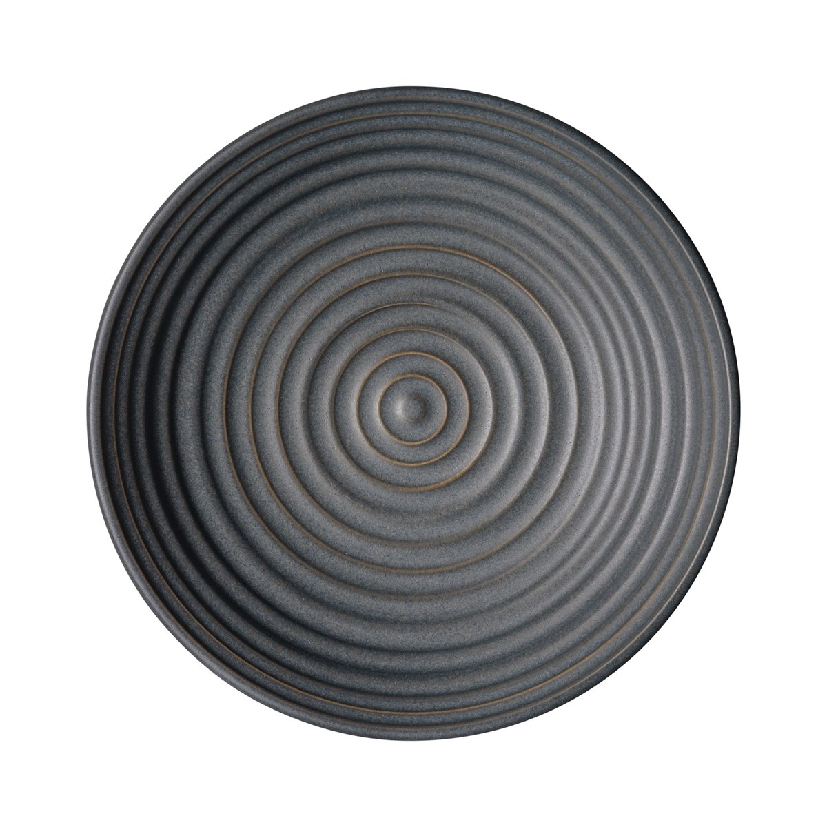 Denby Studio Grey Räfflad Skål 16 cm Grå