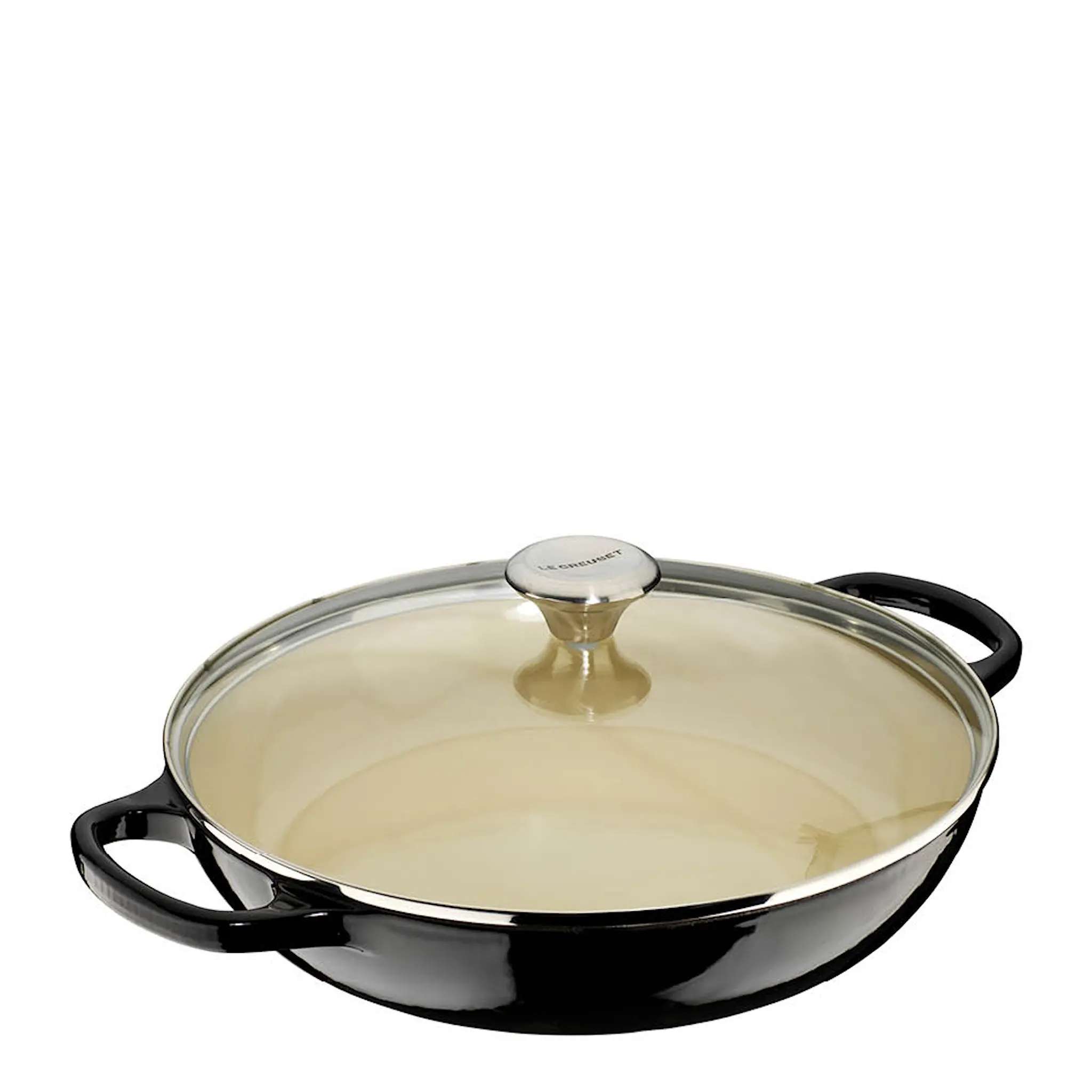 Le Creuset Signature Buffétgryta med glaslock 3,5 L black