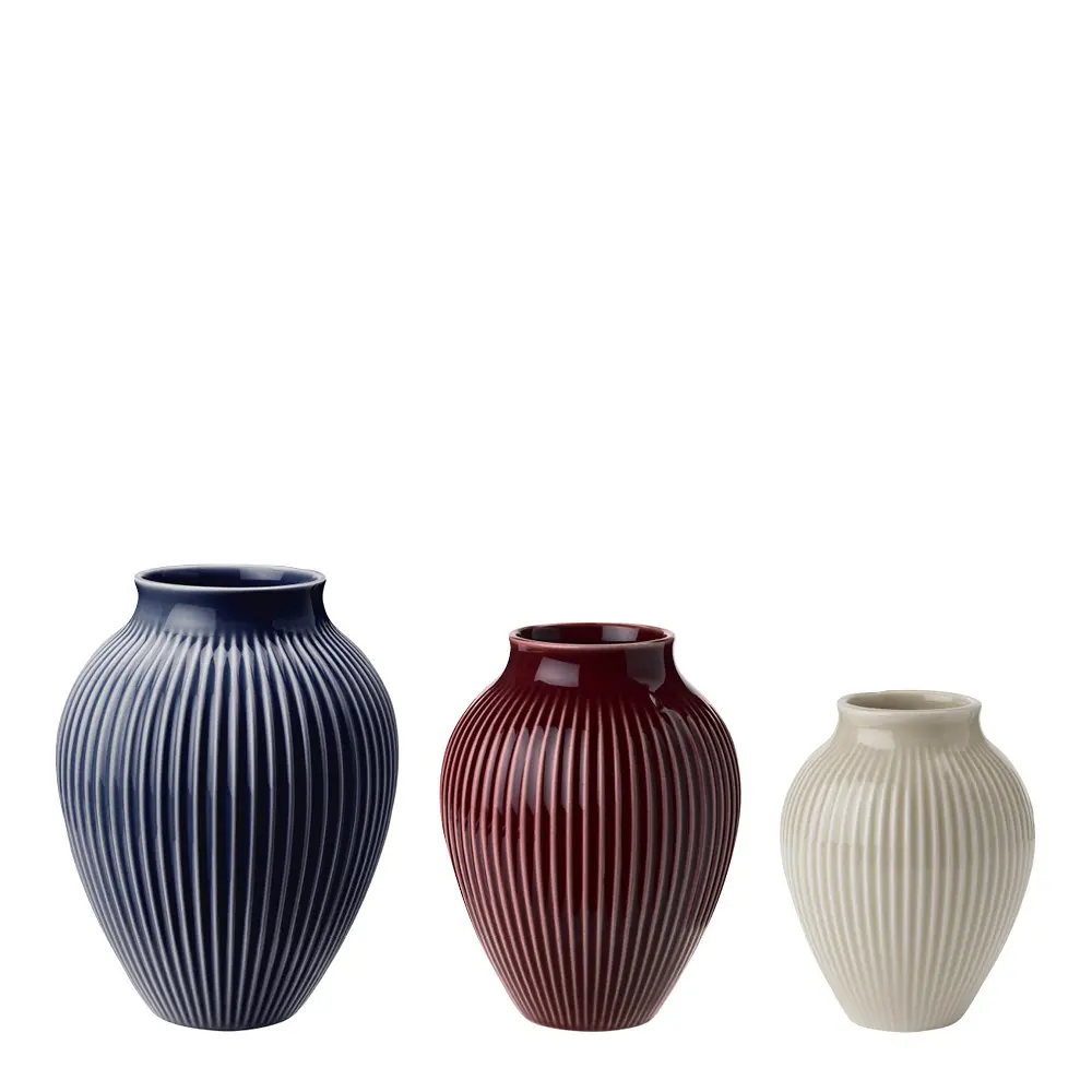 Ripple Maljakko 11 cm 3 kpl Berry/Sand/Dark blue