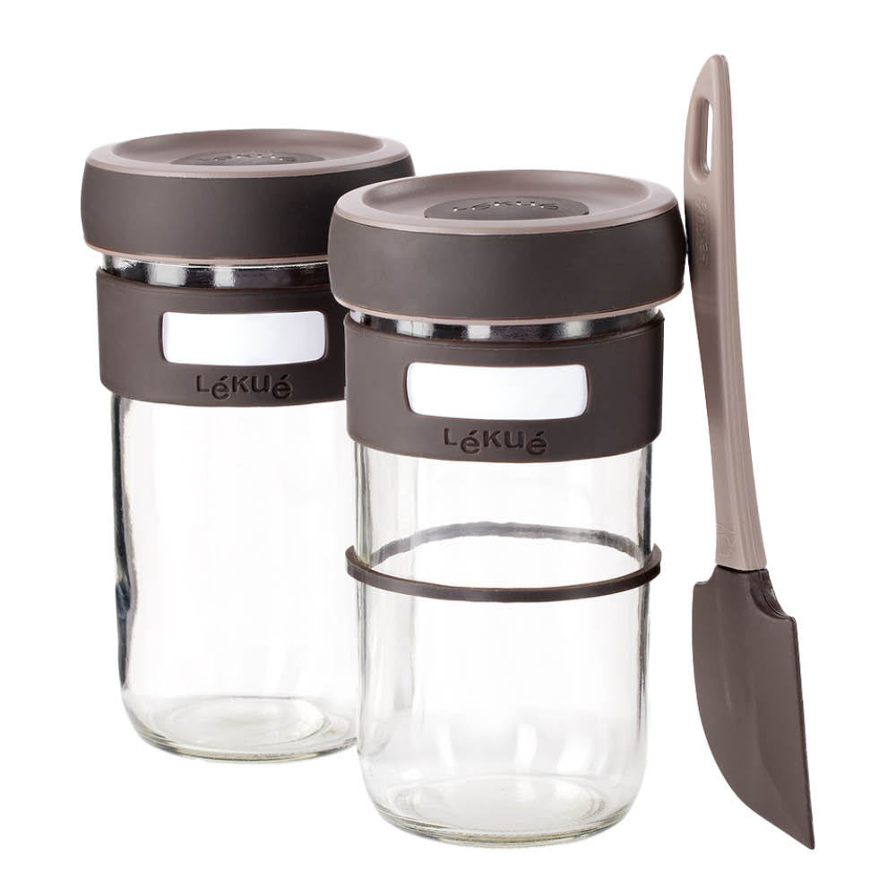 Lékué Starpaket för bakning med surdeg brun/klar