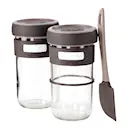 Starpaket för bakning med surdeg brun/klar