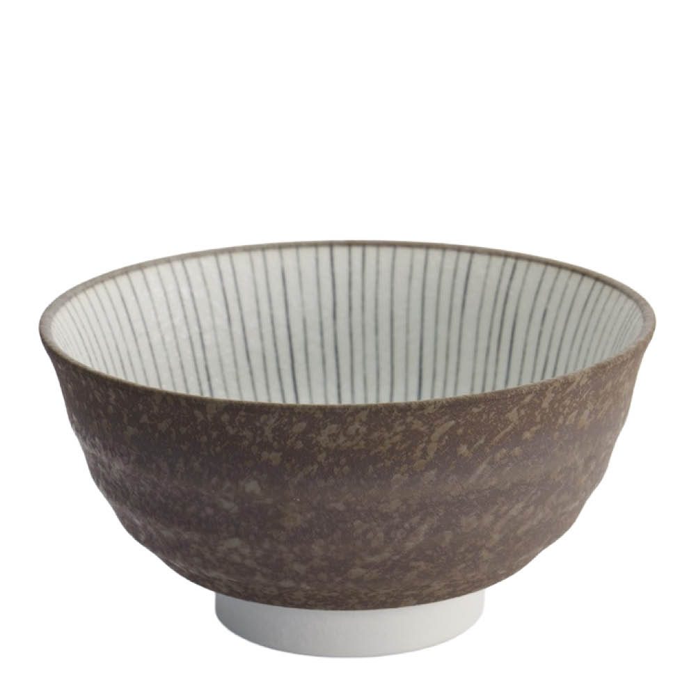 Tokyo Design Studio - Satomaki Tokusa Tayo Kulho 17x9 cm 0,9 L Ruskea