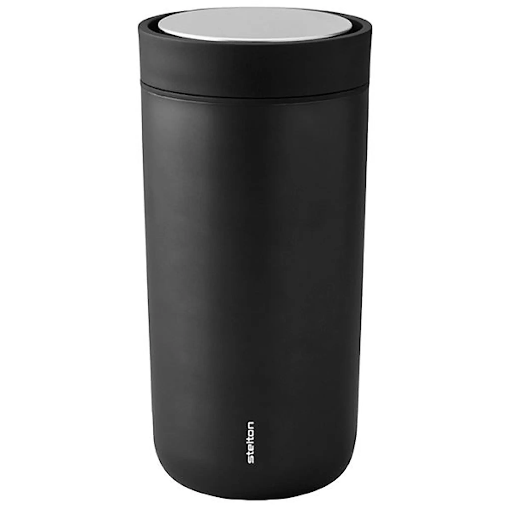 Stelton To Go Click Mugg 40 cl Svart/Metallic