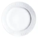 Crispy Porcelain Tallrik 25 cm Vit