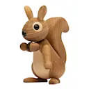 Hazel trädekoration ekorre 11,5 cm ek