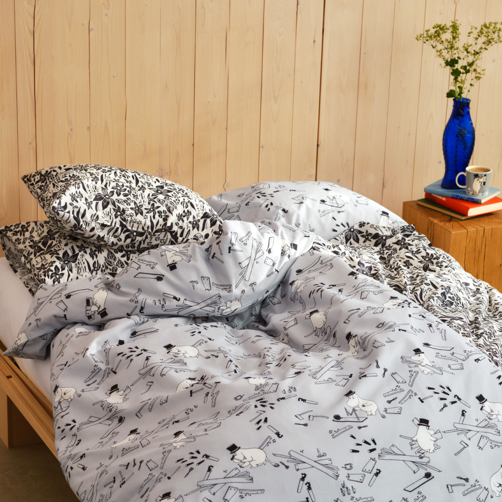 Moomin Arabia Mummi sengetøy 150x210 cm Mummipappa