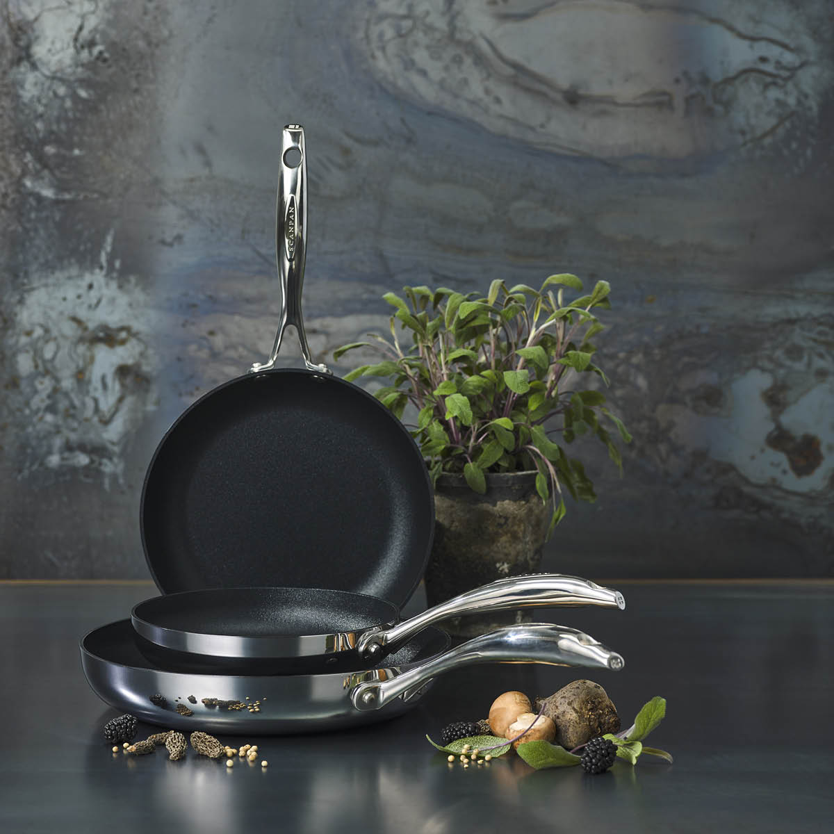 Scanpan HaptIQ Stekpanna 28 cm Rostfri