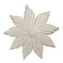 Signe Julstjärna 60cm Vit