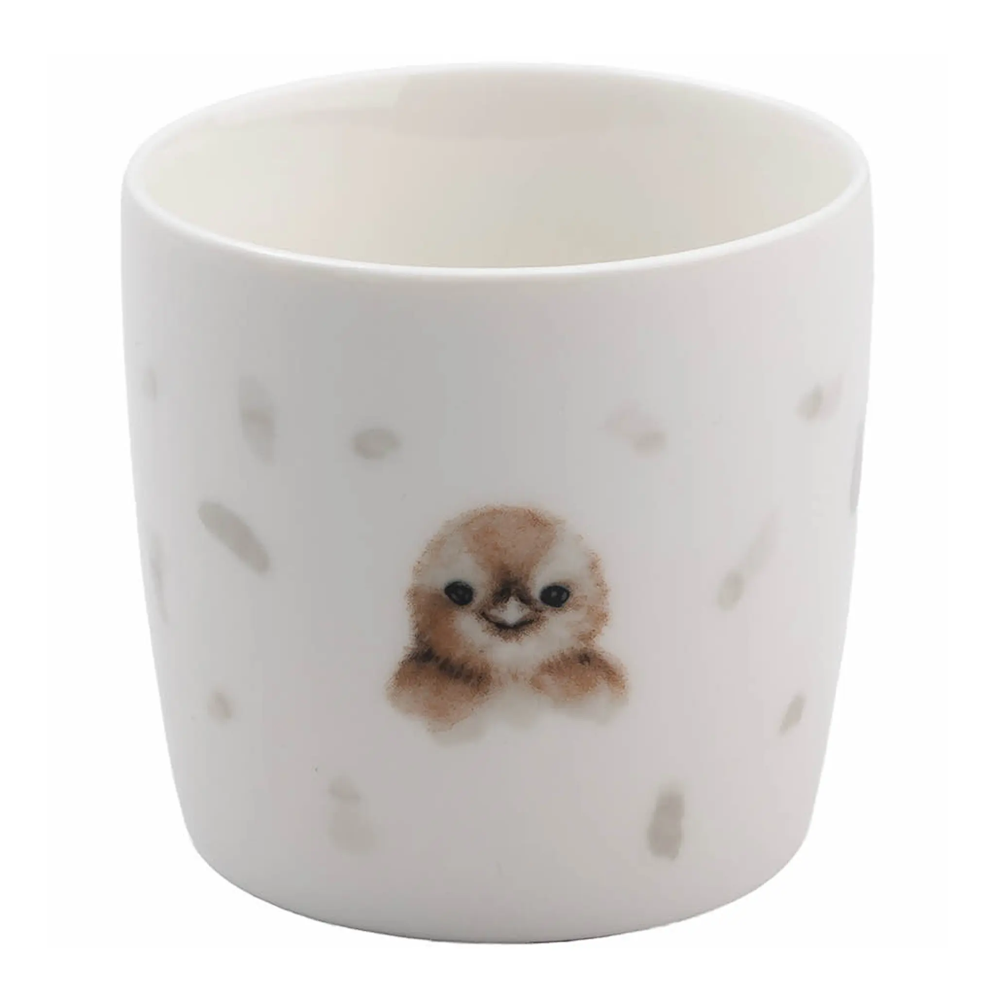 Sögne Home Barnmugg Kyckling 25 cl vit